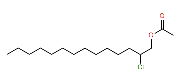 2-Chlorotetradecyl acetate